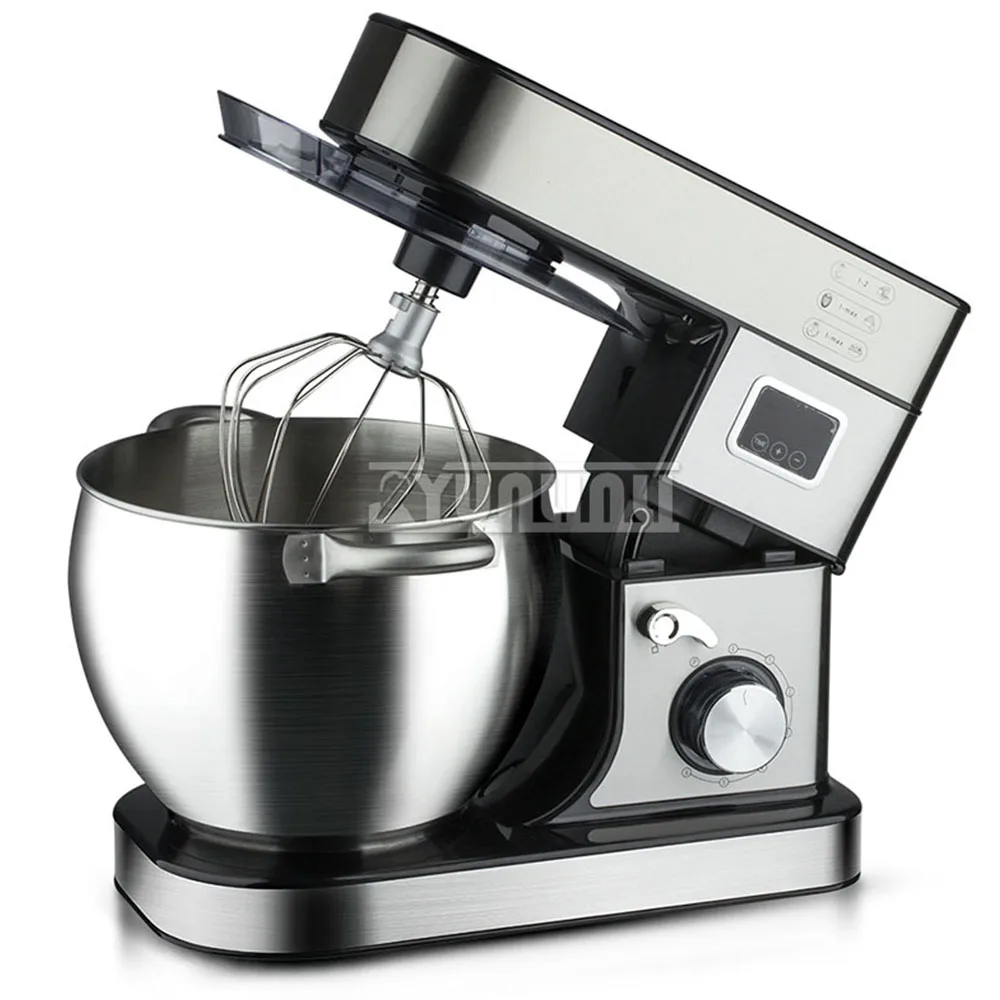 Automatic Dough Mixer Household Multifunctional Chef Machine Commercial Professional Cake Food Mixer 5