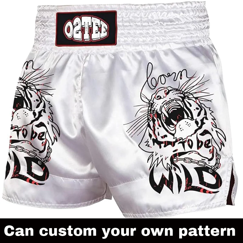 Unisex Novelty Galaxy MMA Muay Thai Shorts for Men Women Gym Boxing Kickboxing