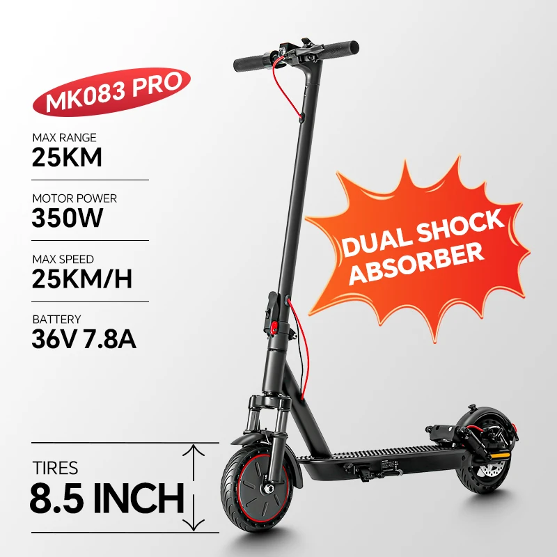 MK083PRO/350W/7.8A/APP/8.5INCH/Dual suspension