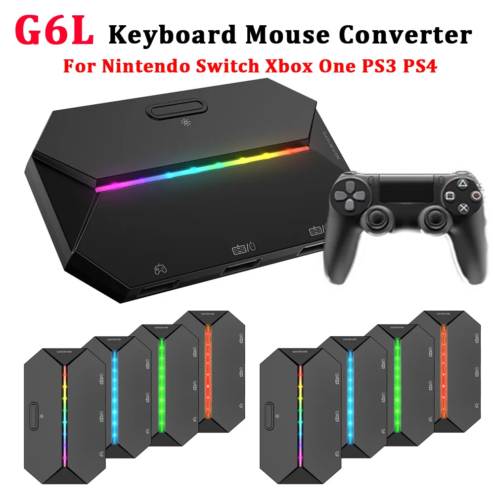 G6L Gaming Keyboard and Mouse Converter Adapter for Nintendo Switch