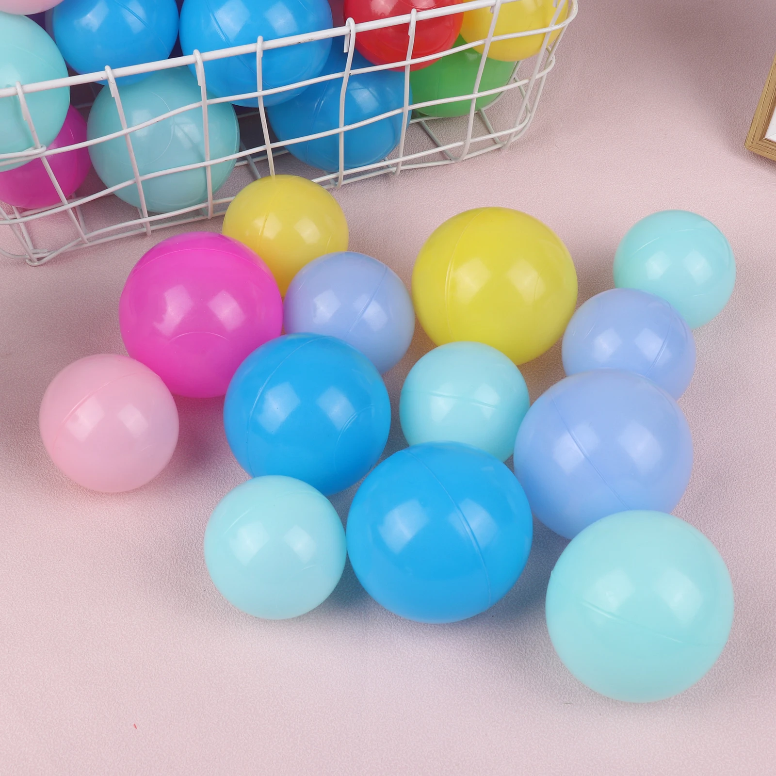 Outdoor Sport Ball Eco-Friendly Water Pool Ocean Wave Ball 50 5.5/7cm Stress Air Funny Toys For Children Kid Ballenbak