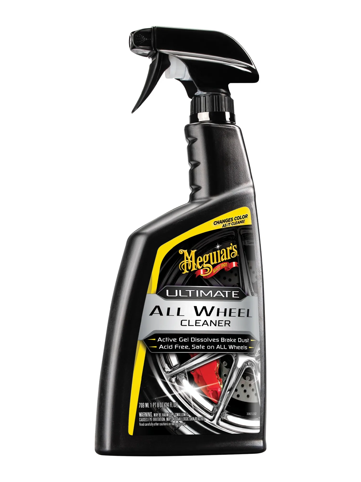 Meguiar's, Ultimate All Wheel Cleaner Limpiador De Rines, G180124, 709ml.