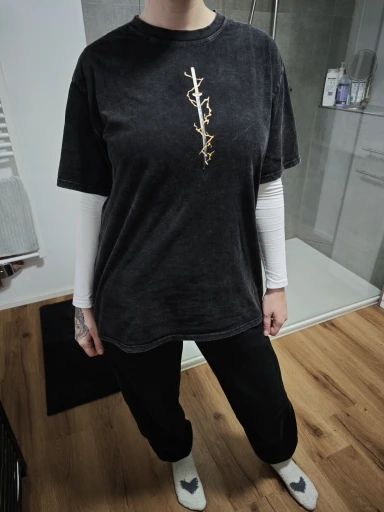 Demon Slayer Gym T-Shirt – Oversized Anime Training Tee (Various Designs)