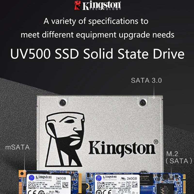 Kingston-Disque dur interne SSD, SATA 3, 120 pouces, 240 Go, 480 Go, 960  Go, 2.5 Go, UV500, pour ordinateur portable - AliExpress