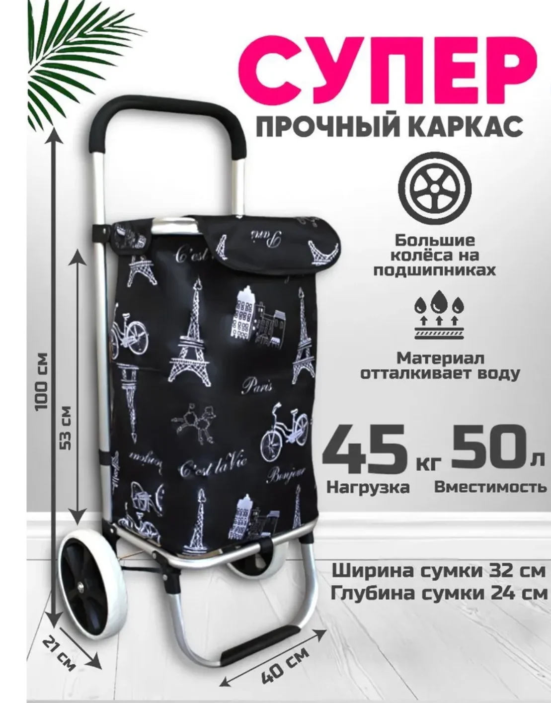 Рисунок 2 - Сумка-тележка новинка 2023 год