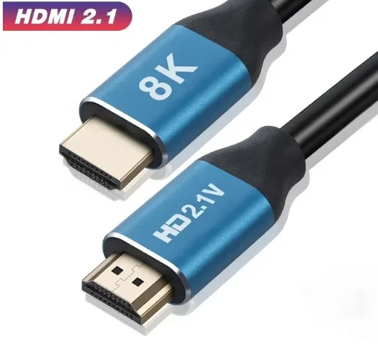 Cabo HDMI 2.1V 4k 144hz 8k 120hz Ps5 Xbox Series X S 1.5M Experimente a Qualidade Suprema Perfeito para PS5, Xbox Series X/S