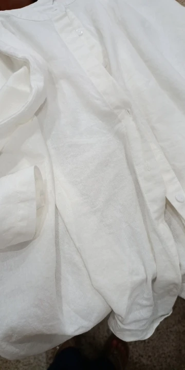 ZANZEA Summer Fashion Lapel Neck Shirt Women Elegant 3/4 Sleeve Blouse Work Buttons Down Tops Tunic Female Casual Loose Blusas photo review