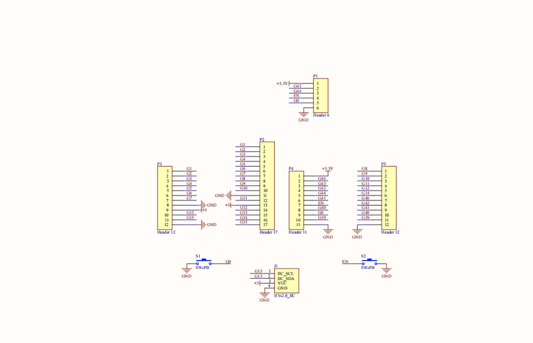 Official M5StampS3 BreakOut Extension Board
