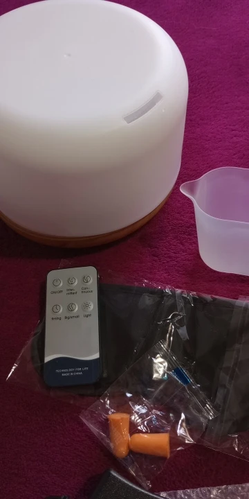 RGB light Humidifier photo review
