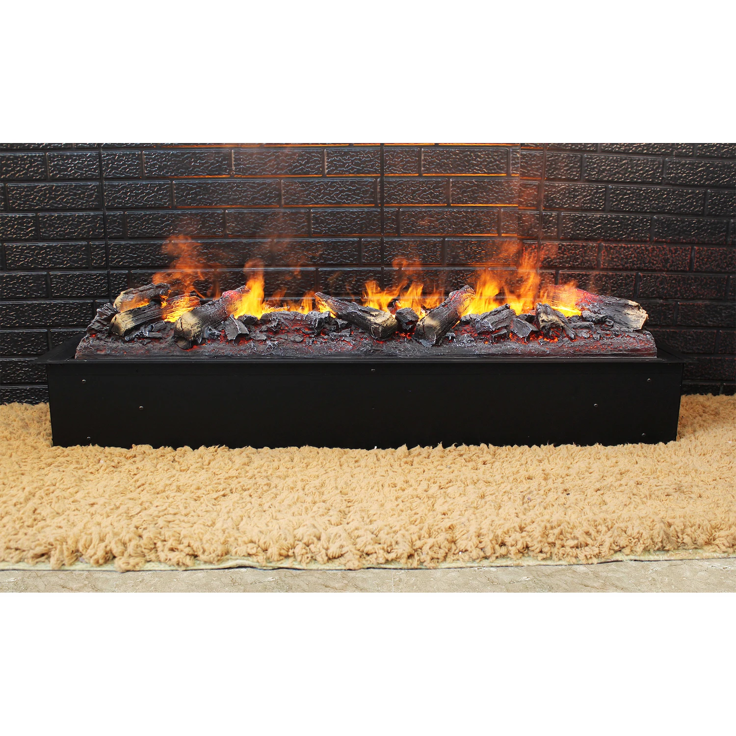Cassette 1000 Log Set Version Water Vapor Electric Fireplace Steam Flame  Effect Humidifier - AliExpress