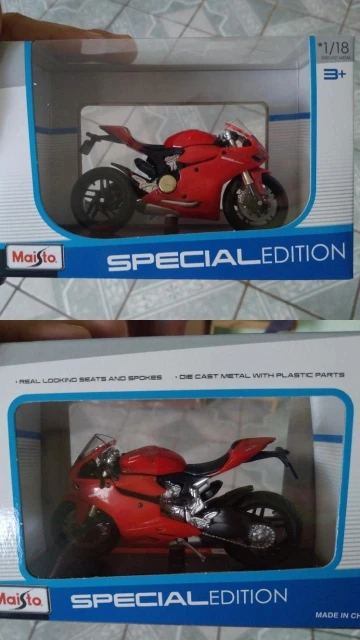 Maisto Ducati Panigale V4 S Corse 1:18 Scale Alloy Motorcycle Diecast Model Collectible Grade Gift Toy photo review