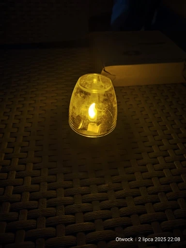 LED Solar Candles Night Light - Waterproof and Rechargeable photo review