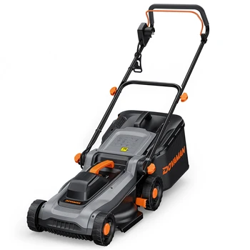 Tosaerba Elettrico DOVAMAN 1500W, Taglio 36cm, Raccolta 95%, 6 Impostazioni Altezza, Cesto Raccoglierba 40L, Funzione 2-in-1 Mulching e Raccolta