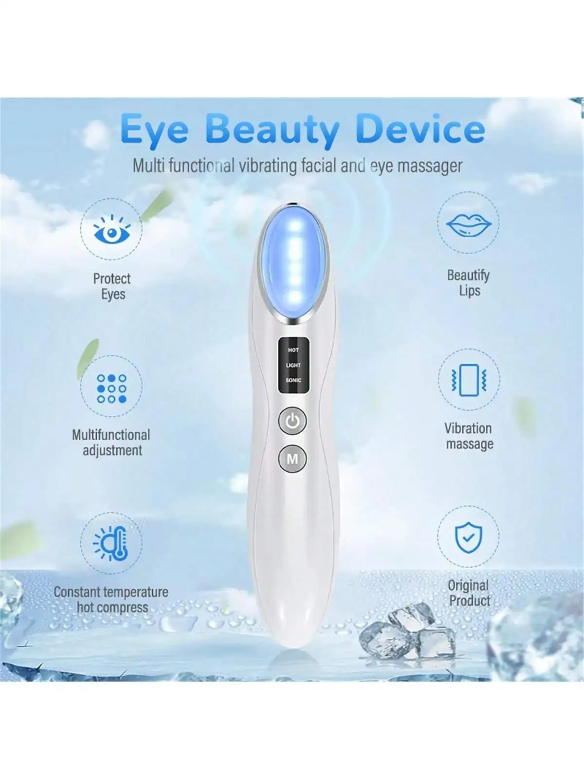 Electric Face Lifting Massager Device for Skin Care