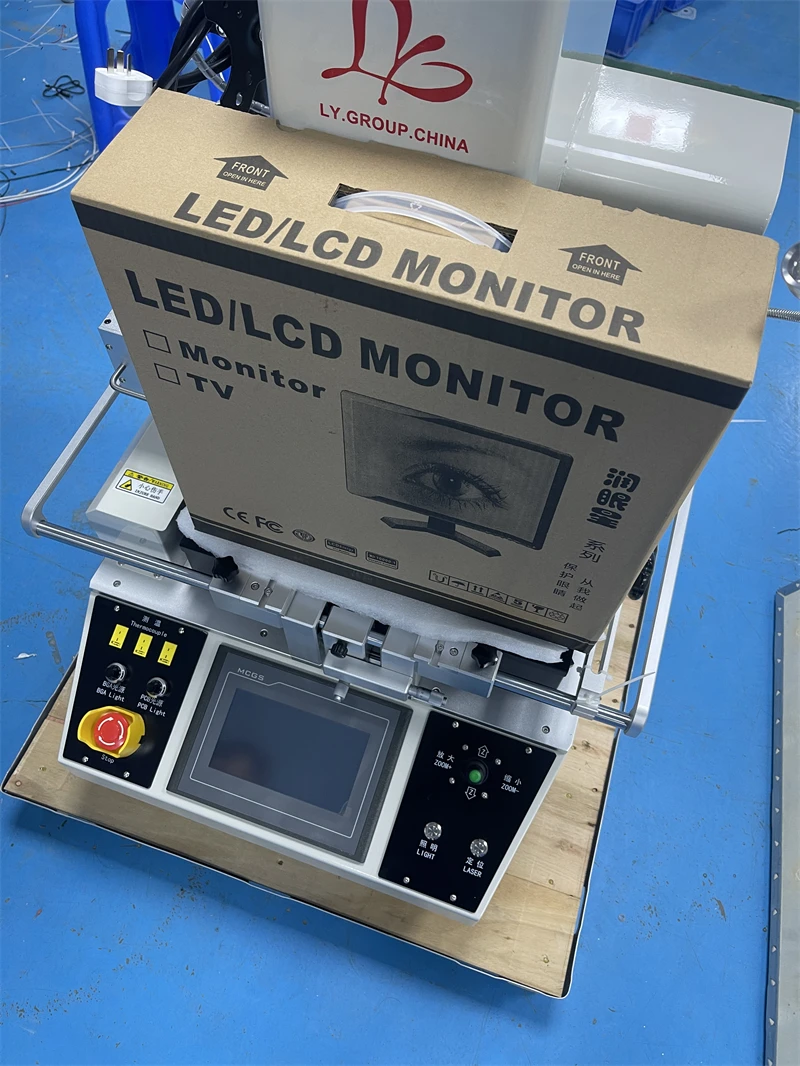 LYBGA 새로운 G700 광학 정렬 BGA 리워크 스테이션 PCB 칩 CI 보드 수리를 위한 열풍 고정밀 납땜 기계