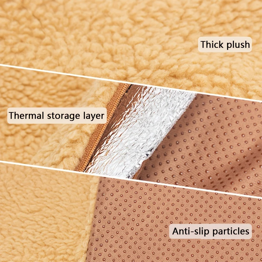 Pet Blanket for Cozy Self Heating Pet Pads Washable Pad Warm Cushion Mat Pet Blanket Pet Cushion Pet Bed Mat