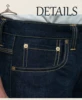 Men’s Vintage Jeans High Waist Loose Straight 17OZ Wide Leg Selvedged Denim Amekaji Cowboy Motorcycle Pants for Male 6