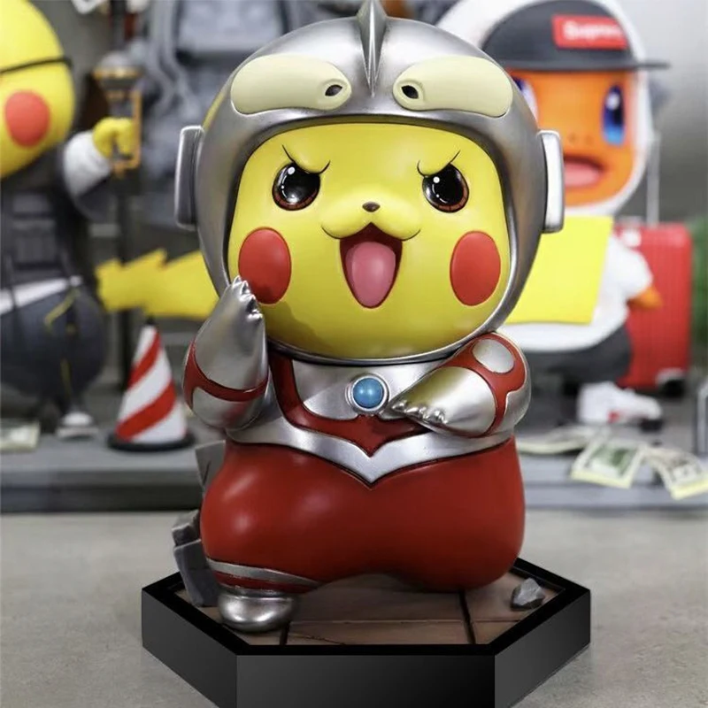 ピカチュウの銅のフィギュア 顧み