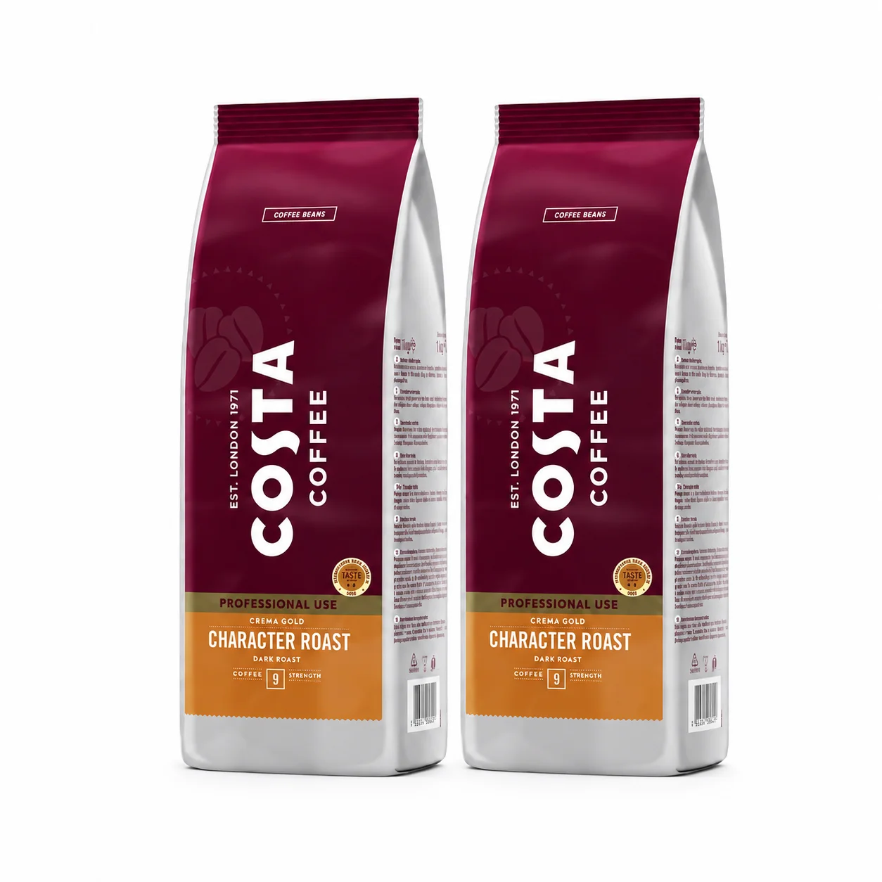 2x Kawa ziarnista COSTA COFFEE Pro Crema Gold Dark Roast 1kg z Polski za $34.69 / ~129zł 2x Kawa ziarnista COSTA COFFEE Pro Crema Gold Dark Roast 1kg z Polski za $34.69 / ~129zł
