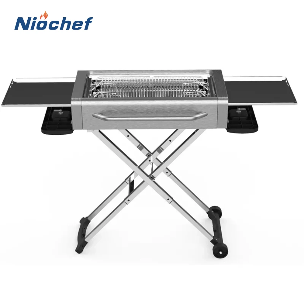 Outdoor pique-nique BBQ portable et légère de simples outils petit Barbecue  grill au charbon de pliage - Chine Barbecue et grill au charbon prix