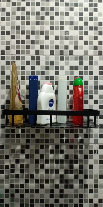 Suporte De Shampoo Prateleiras De Banheiro Sem Furo Premium - Neverdie Store photo review