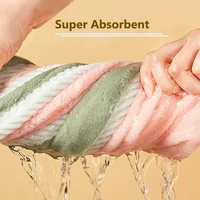 Double Hair Dryer Cap Quick Drying Thickened Female Absorbent Adult Student Wipe Hair Towel Microfiber Towel Hair 2