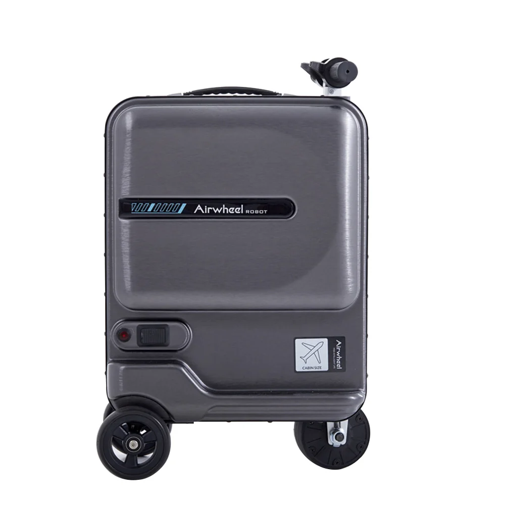 

SXMA SE3mini Smart Riding Suitcase Travel Hand Bag Carry on Travel Bag Cabin Luggage Boarding Allowed Traveling Luggage Black