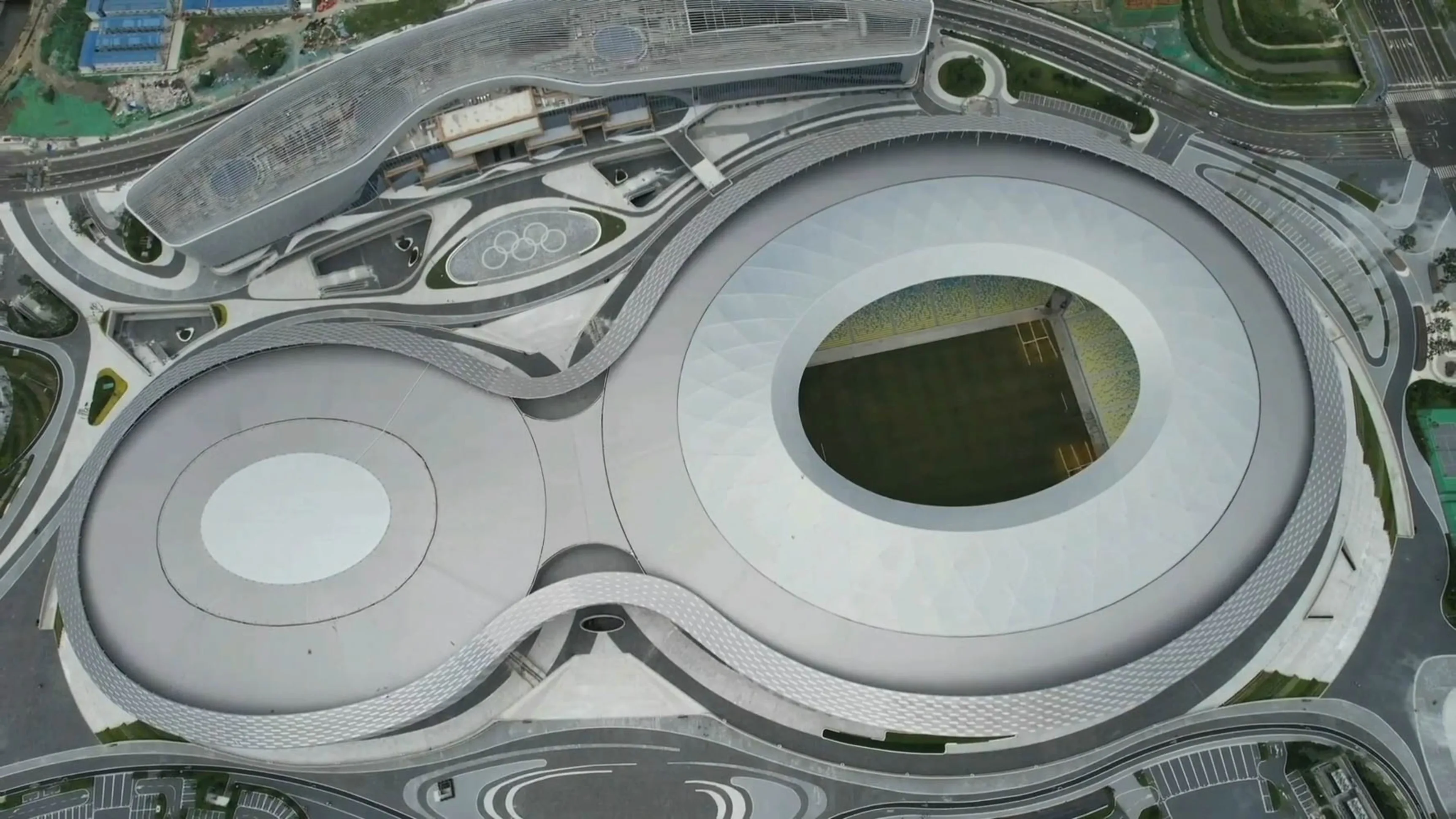 Chengdu Fenghuangshan Football Stadium Scale Model 3D Printed on Demand