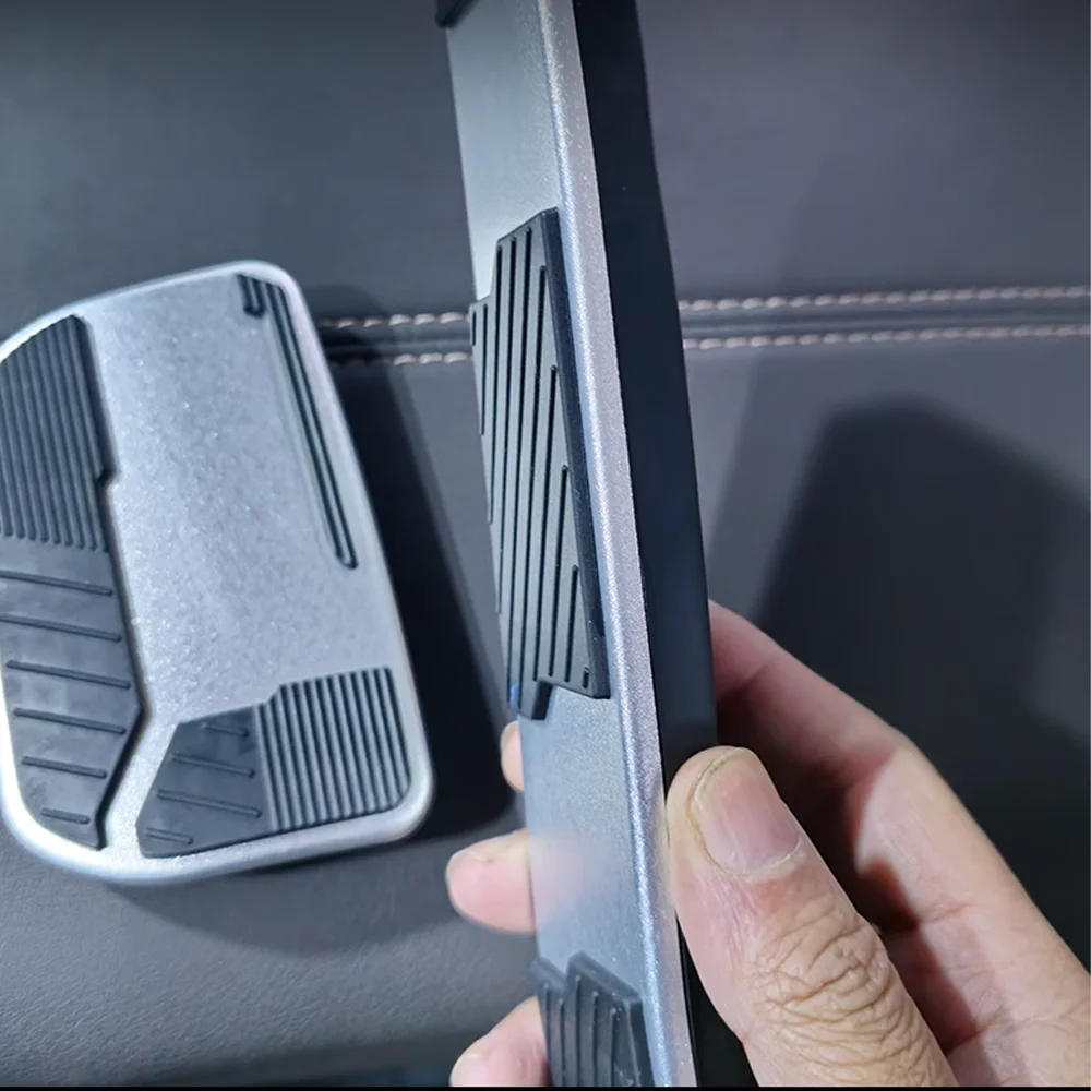 Car Gas Brake Pedal for Toyota Alphard 40 AH40 Vellfire ~ Alloy Anti-Slip Brake Footrest Pedals Fuel Cover Accessories