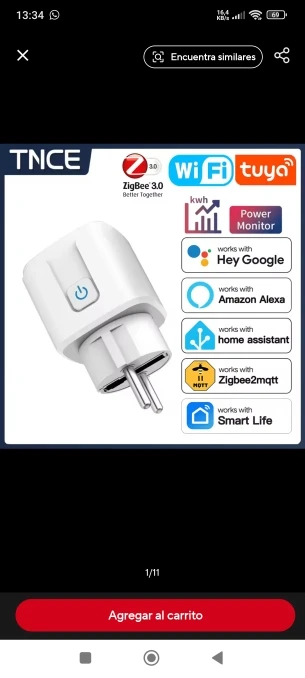 TNCE TUYA Smart Plug WiFi or Zigbee3.0 Socket EU 16A/20A Power Monitor Timing Function Voice Control Work With Alexa Google Home photo review