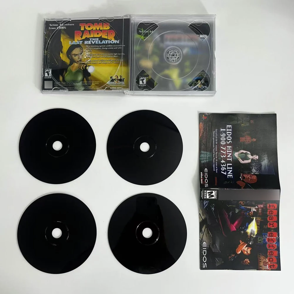 피어 이펙트 시리즈 호러 게임 PS1 카피 디스크 (수동 케이스 포함) 4개 CD 잠금 해제 직접 읽기 콘솔 레트로  비디오-Freehip.co.kr