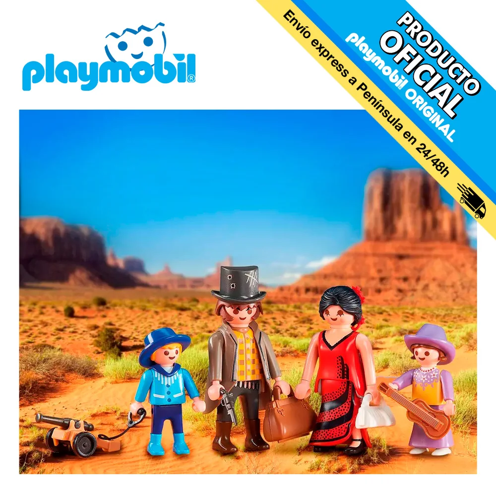 Playmobil®6323 Wild West Family, Original, Click, Gift, Child, Girl, Toy