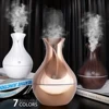 Air humidifier usb mini ultrasonic white transparent Humidifier household atomizer 130ML aromatherapy diffuser colorful lights 1