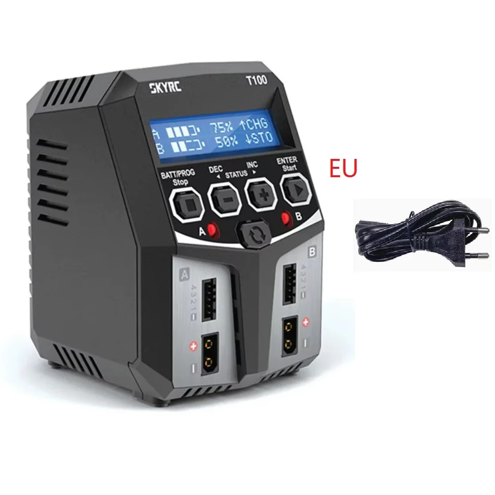 Chargeur RC 50W 2 canaux LiPo NiMH Pb LCD