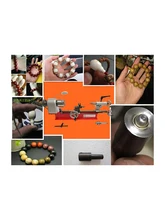  Mini Desktop Lathe DIY Household Instrument Metal Milling Machine Watch Woodworking CNC Tool 4 Jaw Chuck 65mm 