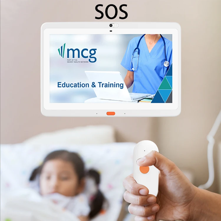 Enhance Healthcare Efficiency with 10 Inch Android 11 Medial Tablet PC: PoE, Privacy Camera, SOS, Echo Cancellation, VESA Mount for Bed Description Image.This Product Can Be Found With The Tag Names Computer Office, Desktops AIO, Mounted poe android tablet