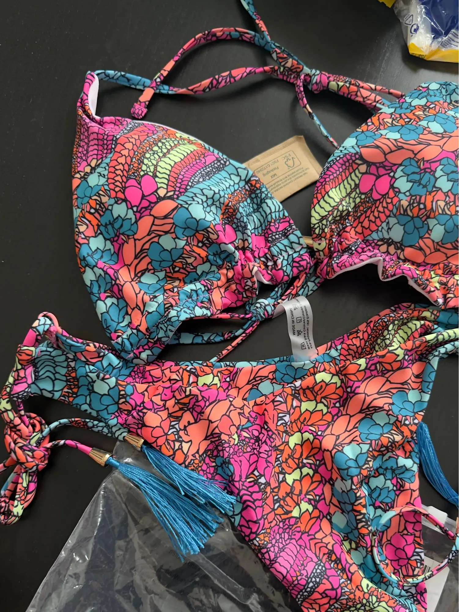 RUOTONGSEPT Bikini Women's Swimsuit 2022 New Swimwear Female Sexy Bikinis Set Push up Swimming for Bathing Suit Women Swimsuits photo review