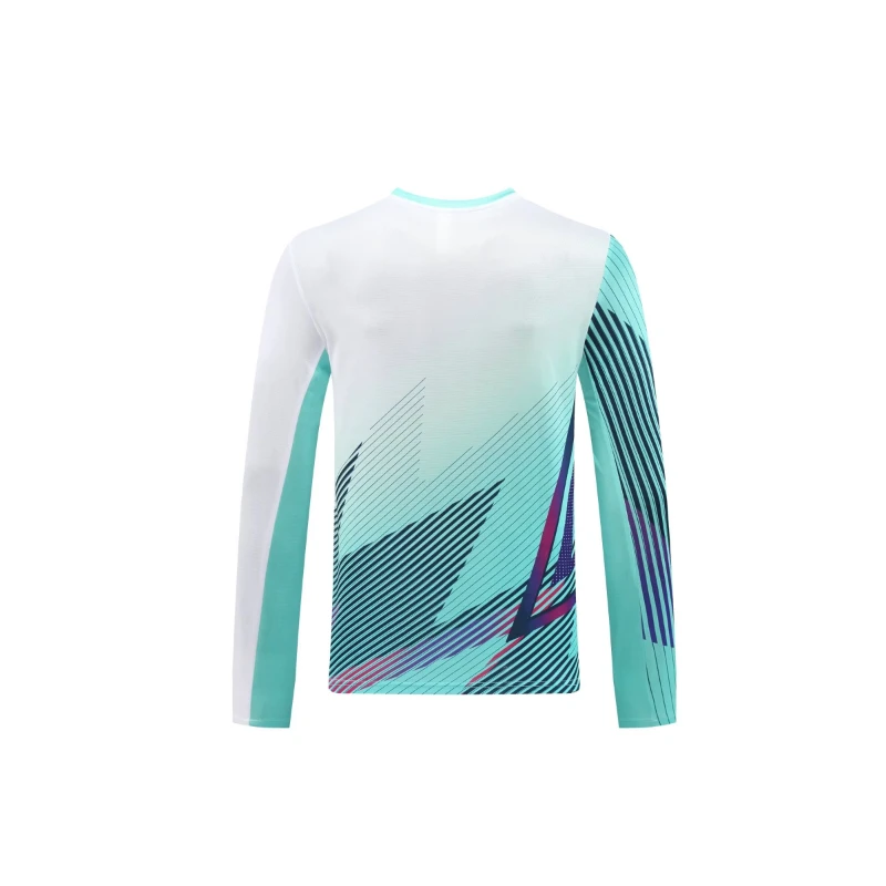 Long Sleeve Badminton Shirt Unisex Table Tennis Jersey V neck Ping Pong Shirt Apparel Men Women Professional Pickleball Clothes