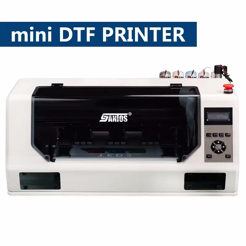 티셔츠 DIY DTF 프린팅 기계 쉐이킹 머신, 파우더를 빠르게 흔들어 30cm DTF 필름 A3 DTF 프린터에 펴줍니다.