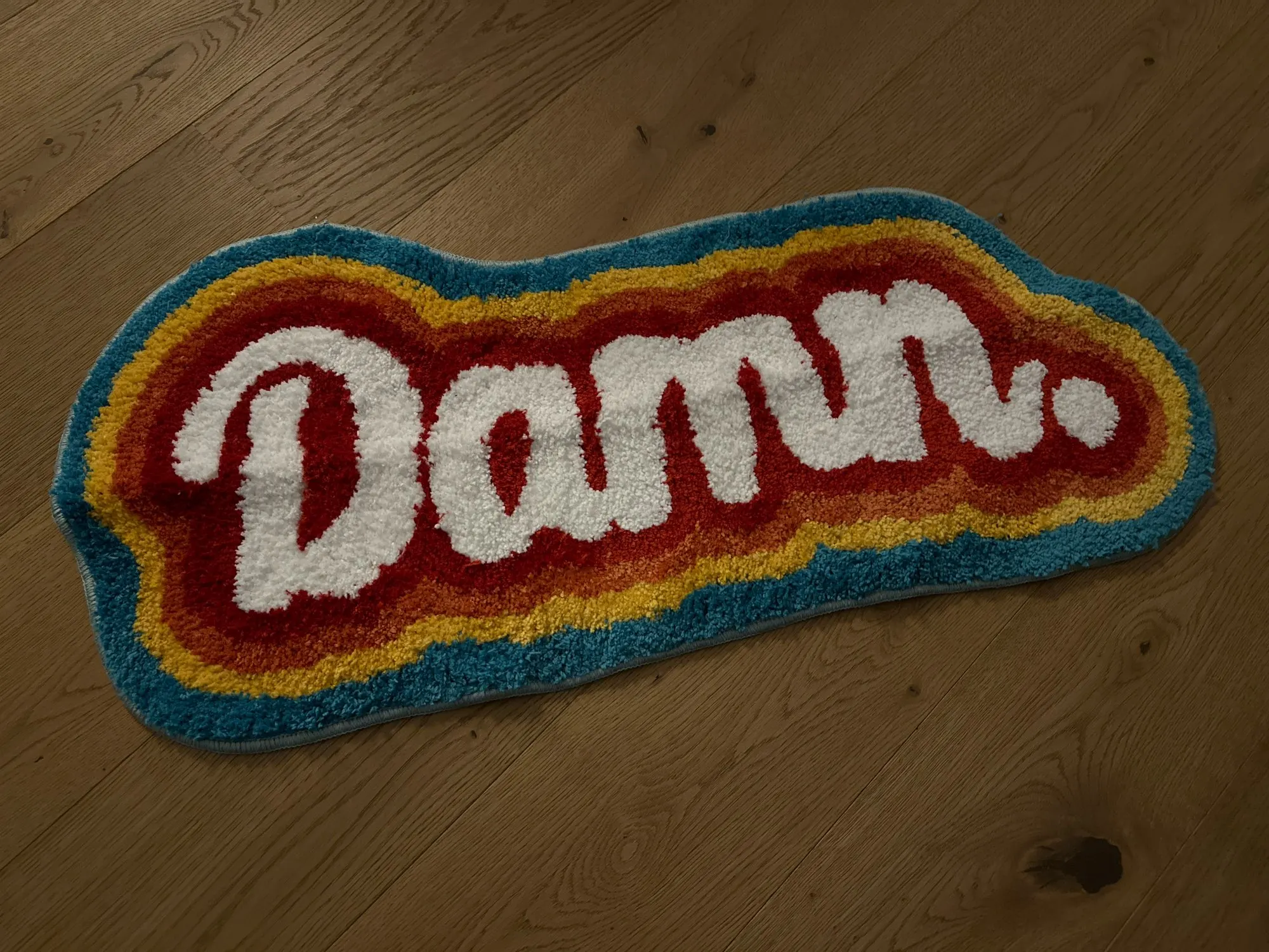 Damn Rainbow Rug, customer photo