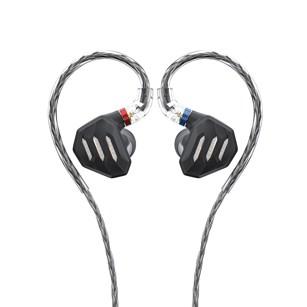 FiiO FH7/FH7S In-Ear Earphones High-Performance 1DD+4BA Hybrid Technology IEM Earbuds with 3.5/4.4mm