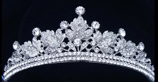 Diverse Silver Gold Color Crystal Crowns photo review