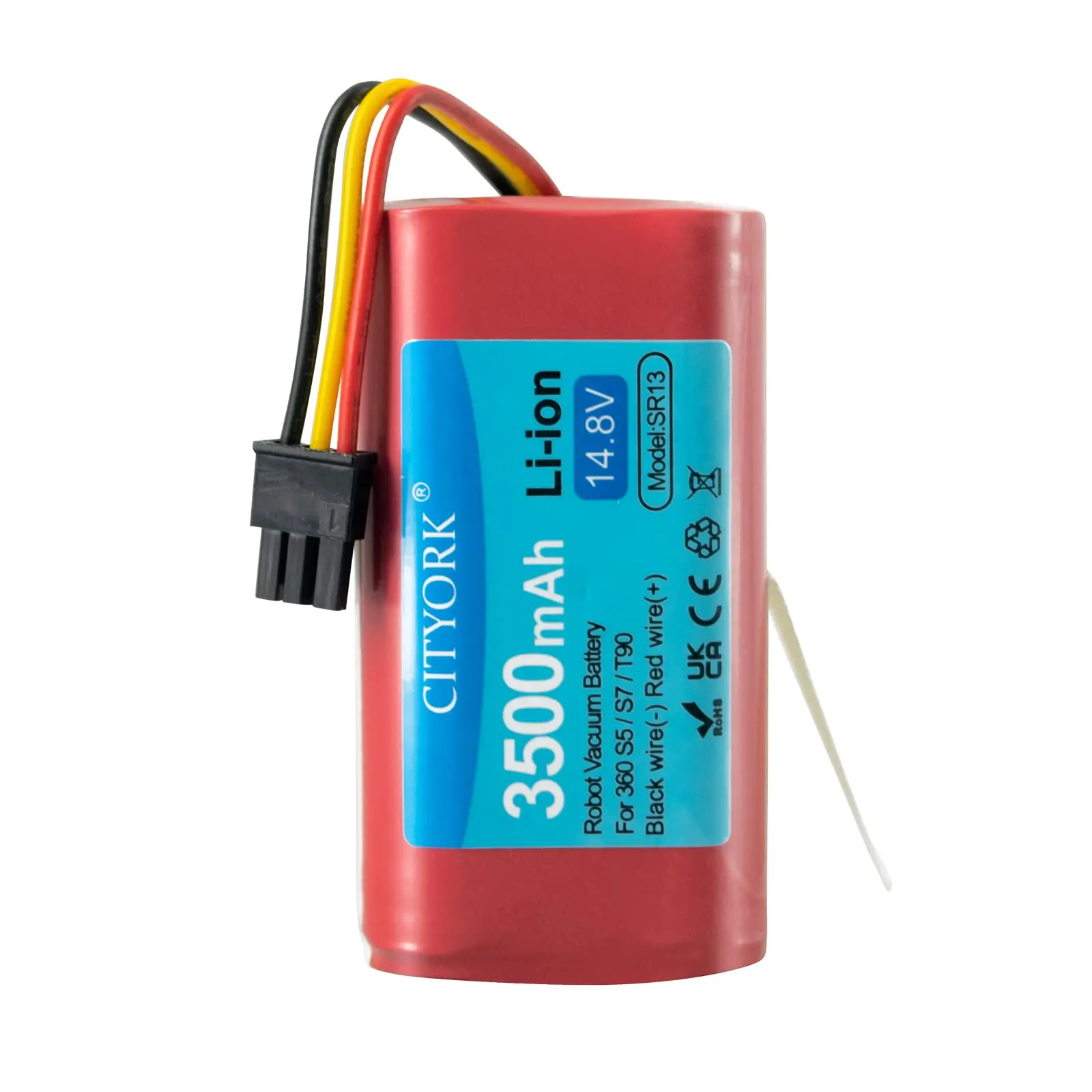 14,8 v 3500mah Roboter Staubsauger Akku für Qihoo s5 s7 s7pro t90 x9 Roboter Staubsauger Ersatz batterien – Detail 11