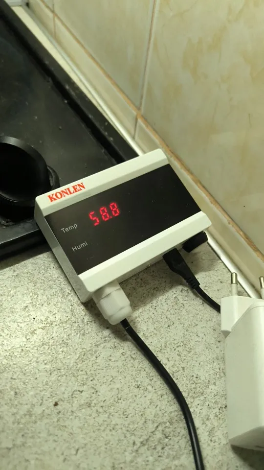 TLL* Tuya wifi professional smart thermometer humidity history alarm photo review