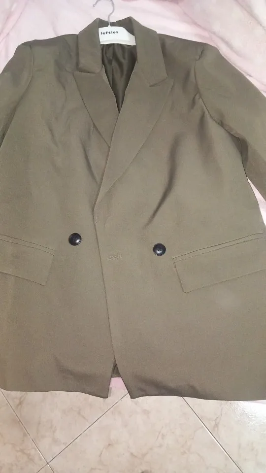 PB&ZA2024 autumn new women's fashionable and casual temperament versatile solid color lapel long sleeved suit jacket photo review