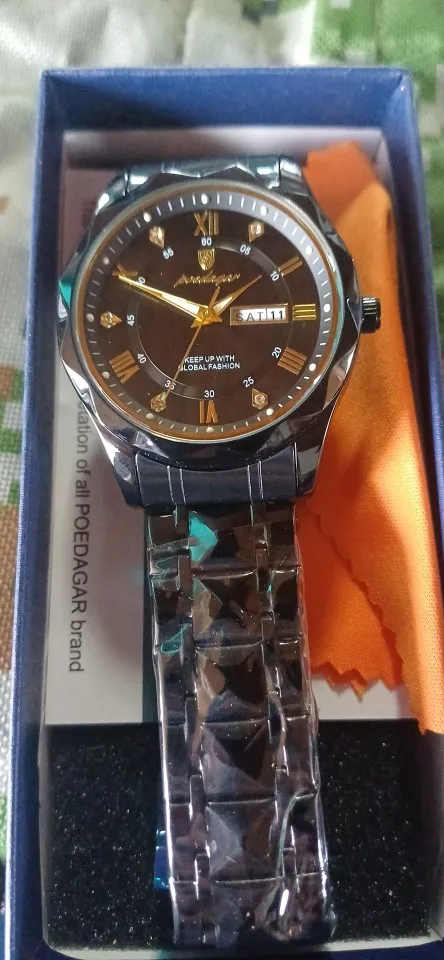 POEDAGAR Luxury Man Wristwatch photo review