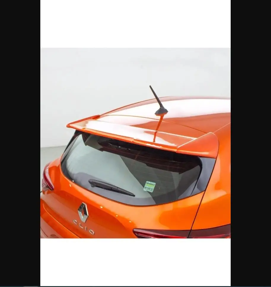 

Спойлер для Renault Clio 5 2019 2020 2021-автомобильный аксессуар универсальная передняя губа автомобильная антенна Стайлинг диффузор щитки сплиттер