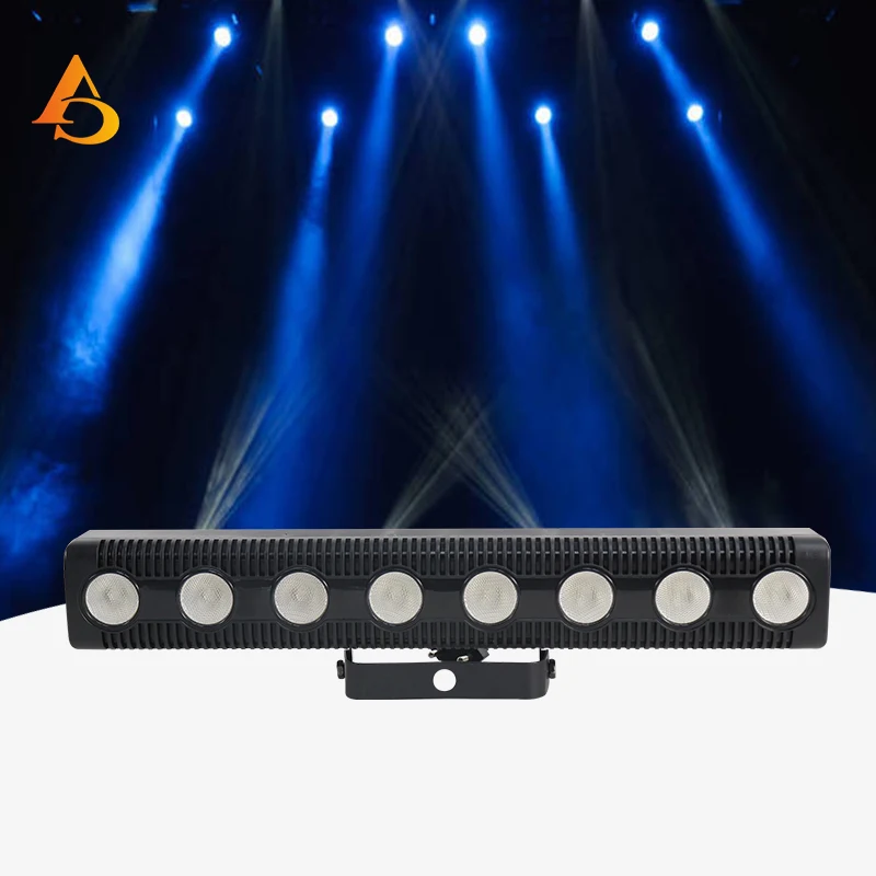 

DMX512 8X12W led bar RGBW Wall Washing Lights LED Music Strobe Par Light DJ Disco Lights Stage DJ Equipment Lamp Decorate