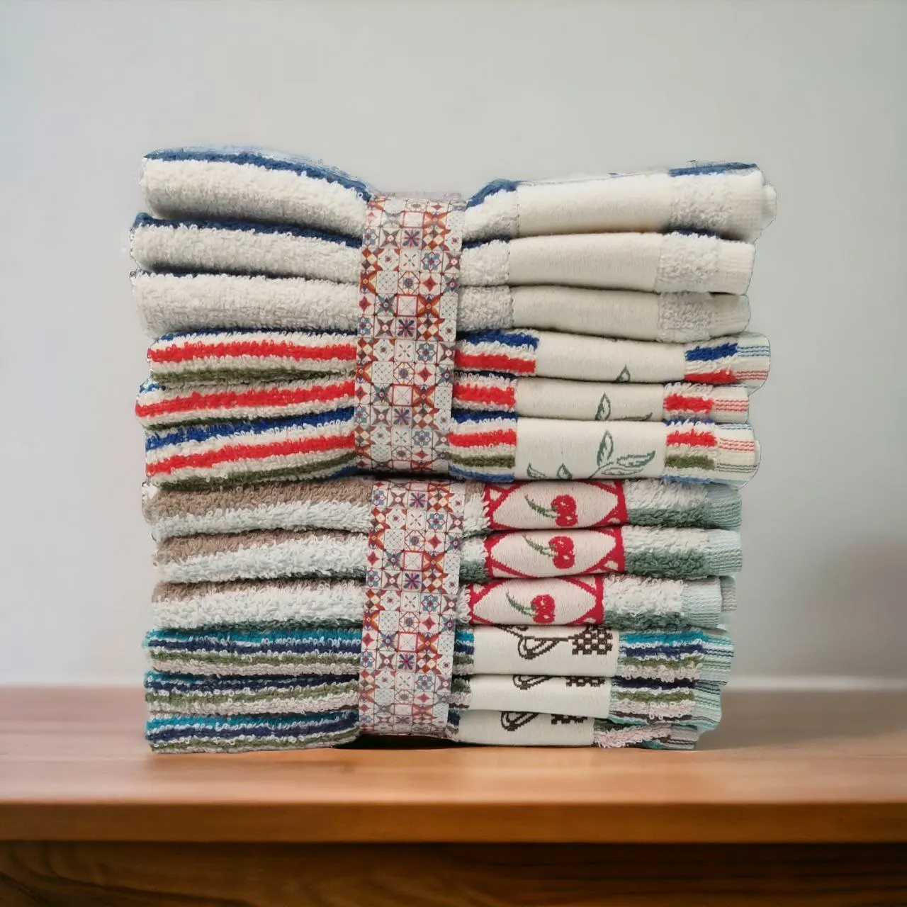 Paños trapos toallas de Cocina Surtidos de Rizo Americano de algodón 100%  de Portugal 450gm de Grosor➡👌Se envía 24/48 horas