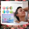Soothing Bath Bombs Long Lasting Flower Fragrances Relaxing Exfoliating Ball Shower Moisturizing Stress Relief Salt Bubble Balls 1